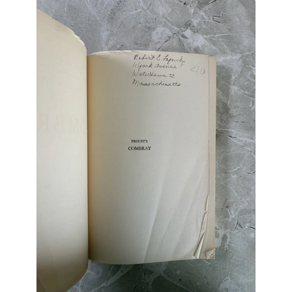 Combray in French by Proust‎ (1952, Trade Paperback) - GOOD